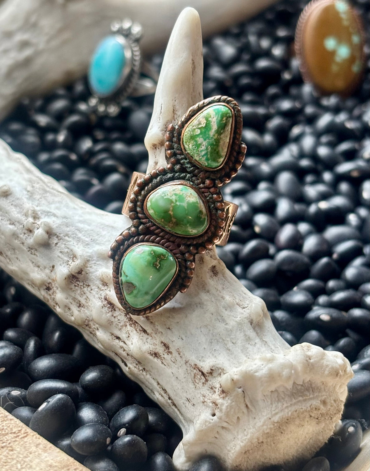 Sonoran Gold Copper Ring Adjustable