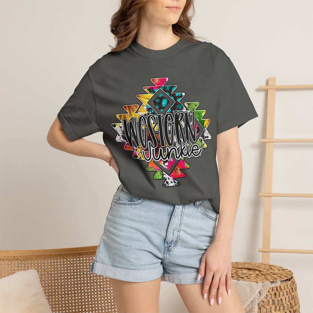 Western Junkie Aztec Graphic Tee