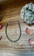 Silver Plated Beads Bracelet
