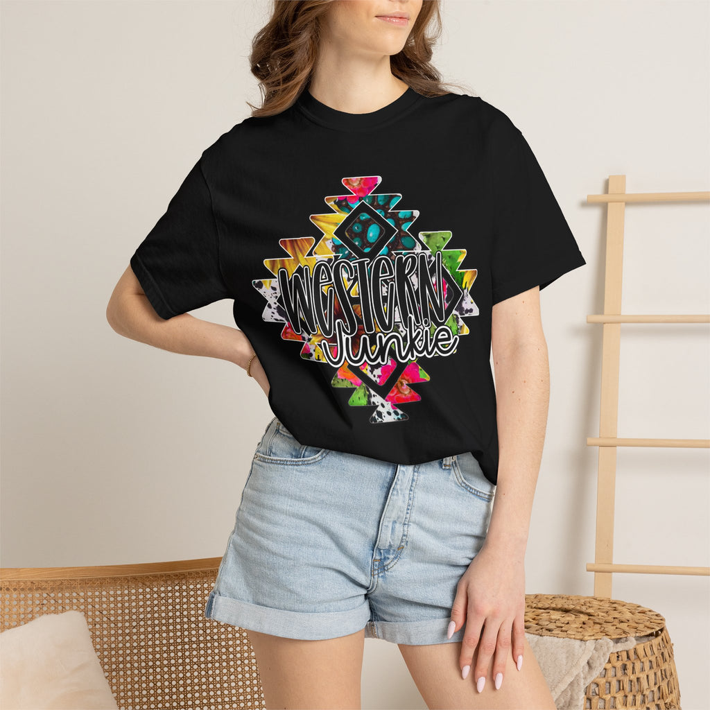 Western Junkie Aztec Graphic Tee