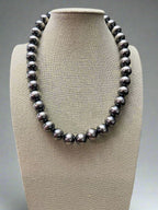 14mm Sterling Pearl Necklace — 18 inch