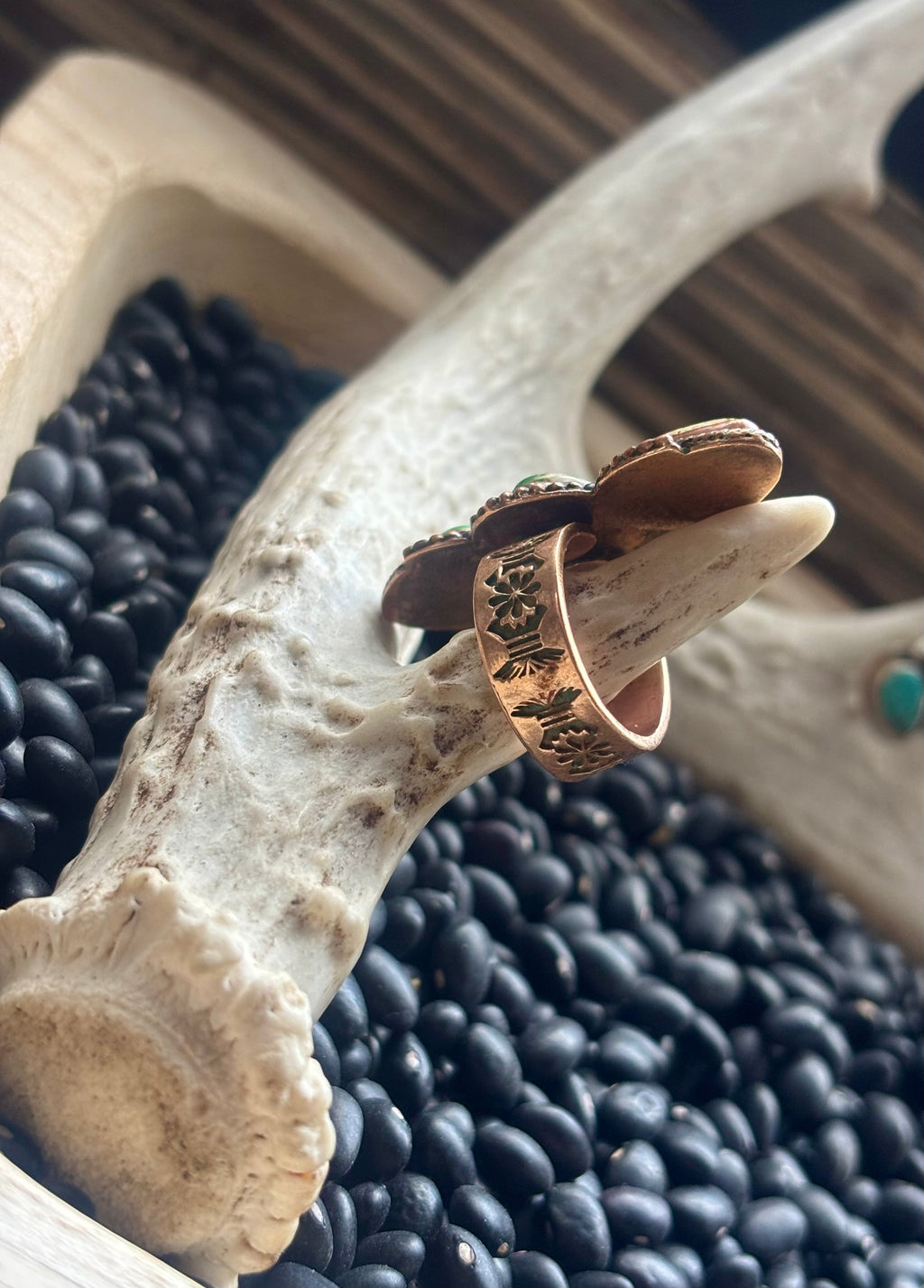 Sonoran Gold Copper Ring Adjustable