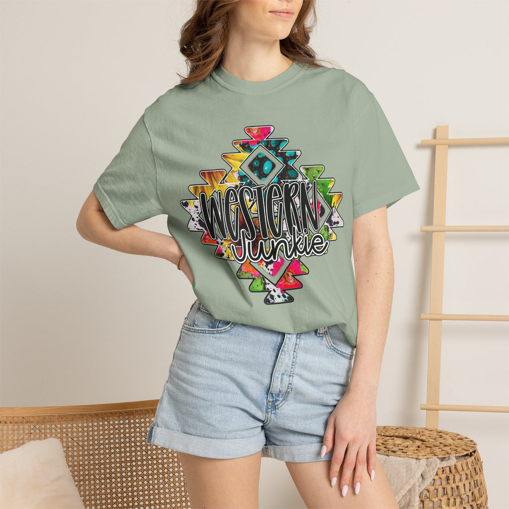 Western Junkie Aztec Graphic Tee