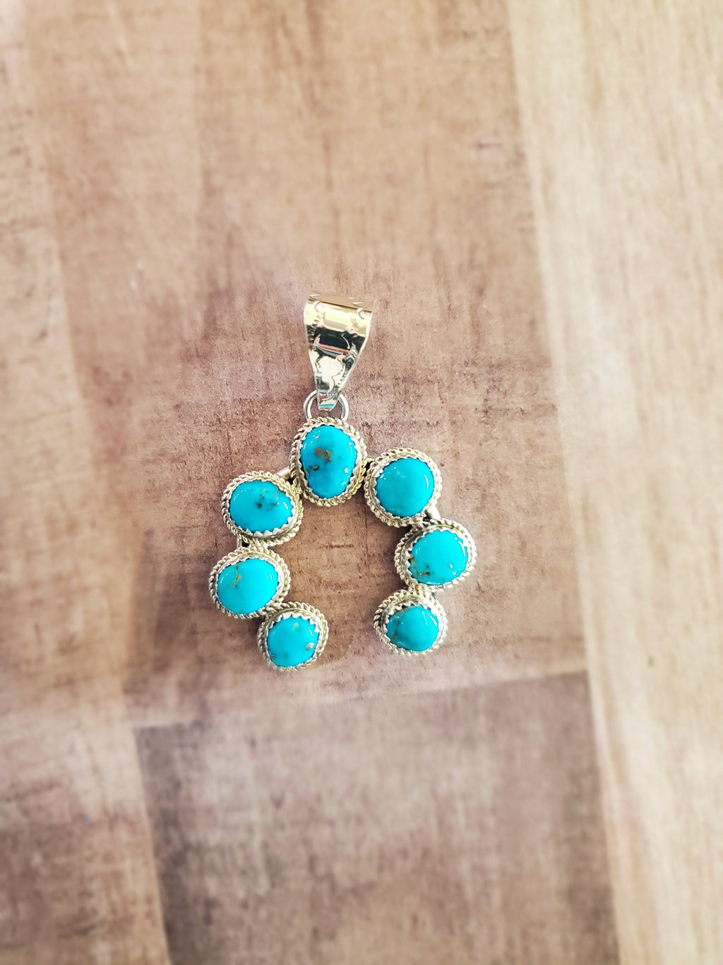 RITA DAWES TURQUOISE NAJA PENDANT
