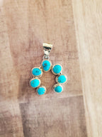 RITA DAWES TURQUOISE NAJA PENDANT