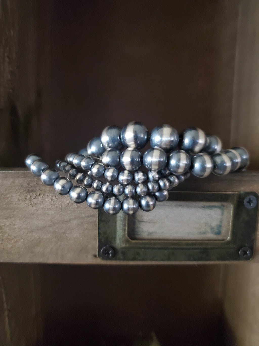 4 MM NAVAJO PEARL BRACELET