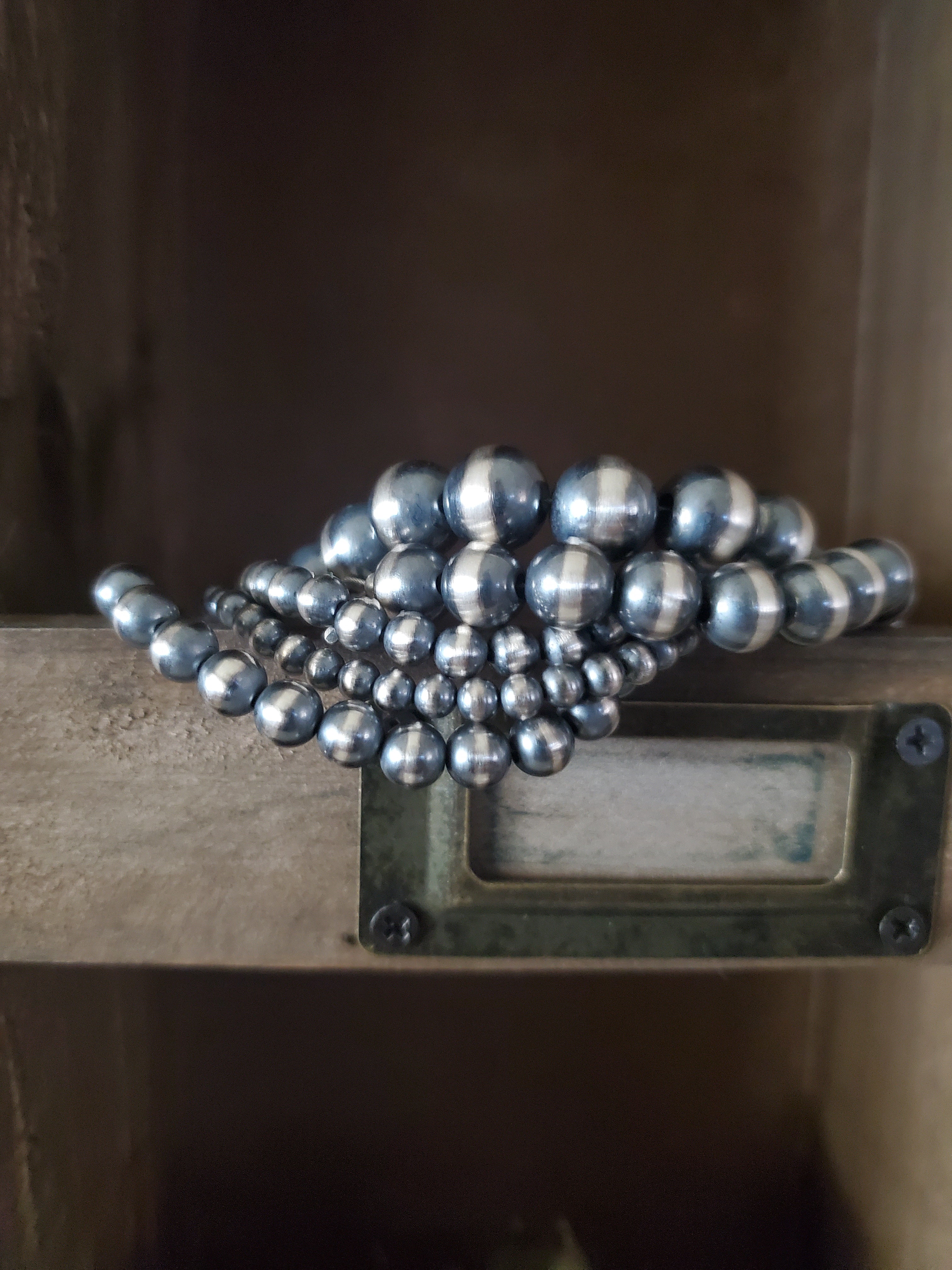 4 MM NAVAJO PEARL BRACELET