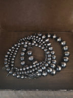 3 MM STERLING SILVER NAVAJO PEARL BRACELET