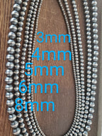 4 MM NAVAJO PEARLS