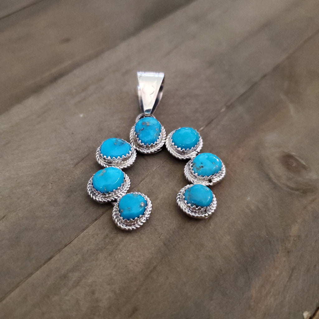 RITA DAWES TURQUOISE NAJA PENDANT