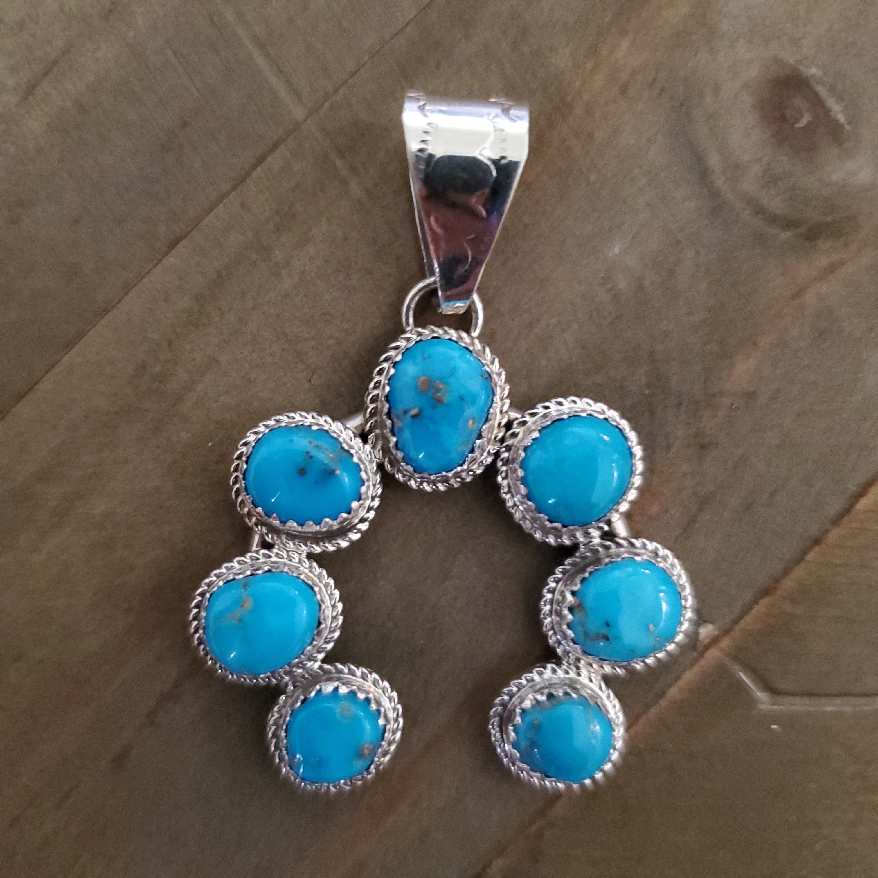 RITA DAWES TURQUOISE NAJA PENDANT