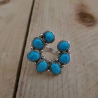 RITA DAWES TURQUOISE NAJA RING