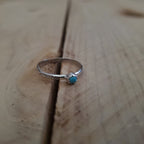 MARCUS GISHAL TINY DOT TURQUOISE RING