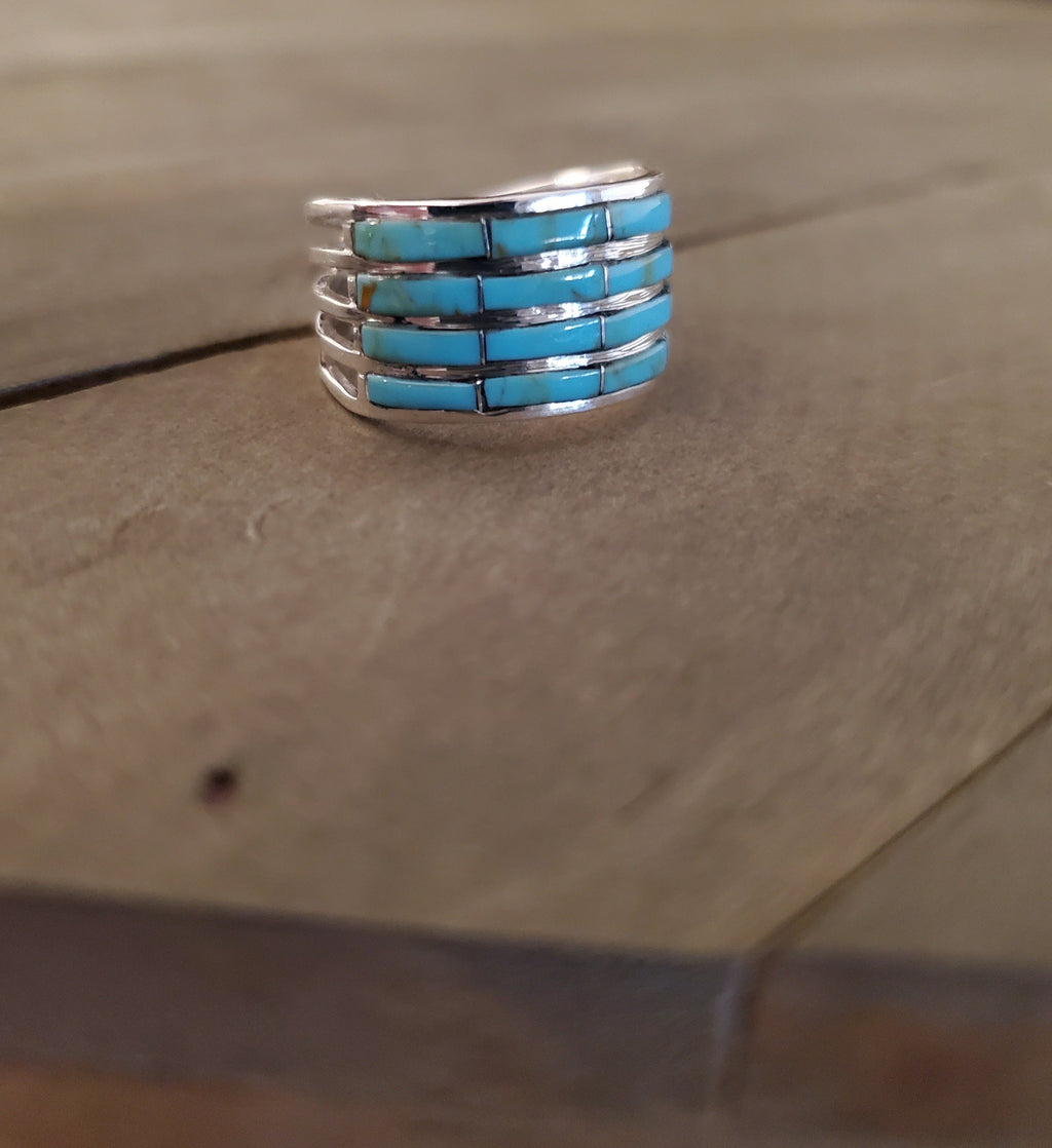 JAMIE JOHNSON TURQUOISE CIGAR BAND