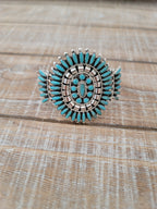 ROSEMARY TOM NEEDLEPOINT CLUSTER CUFF