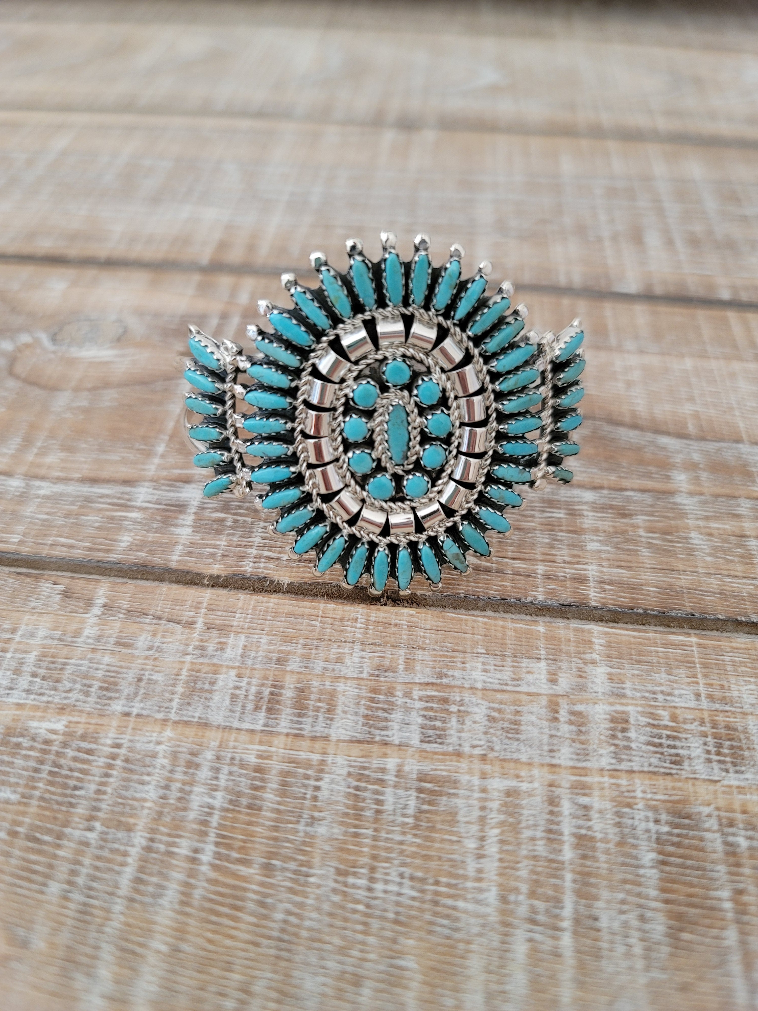 ROSEMARY TOM NEEDLEPOINT CLUSTER CUFF