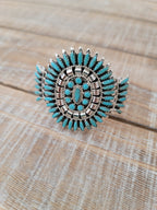 ROSEMARY TOM NEEDLEPOINT CLUSTER CUFF
