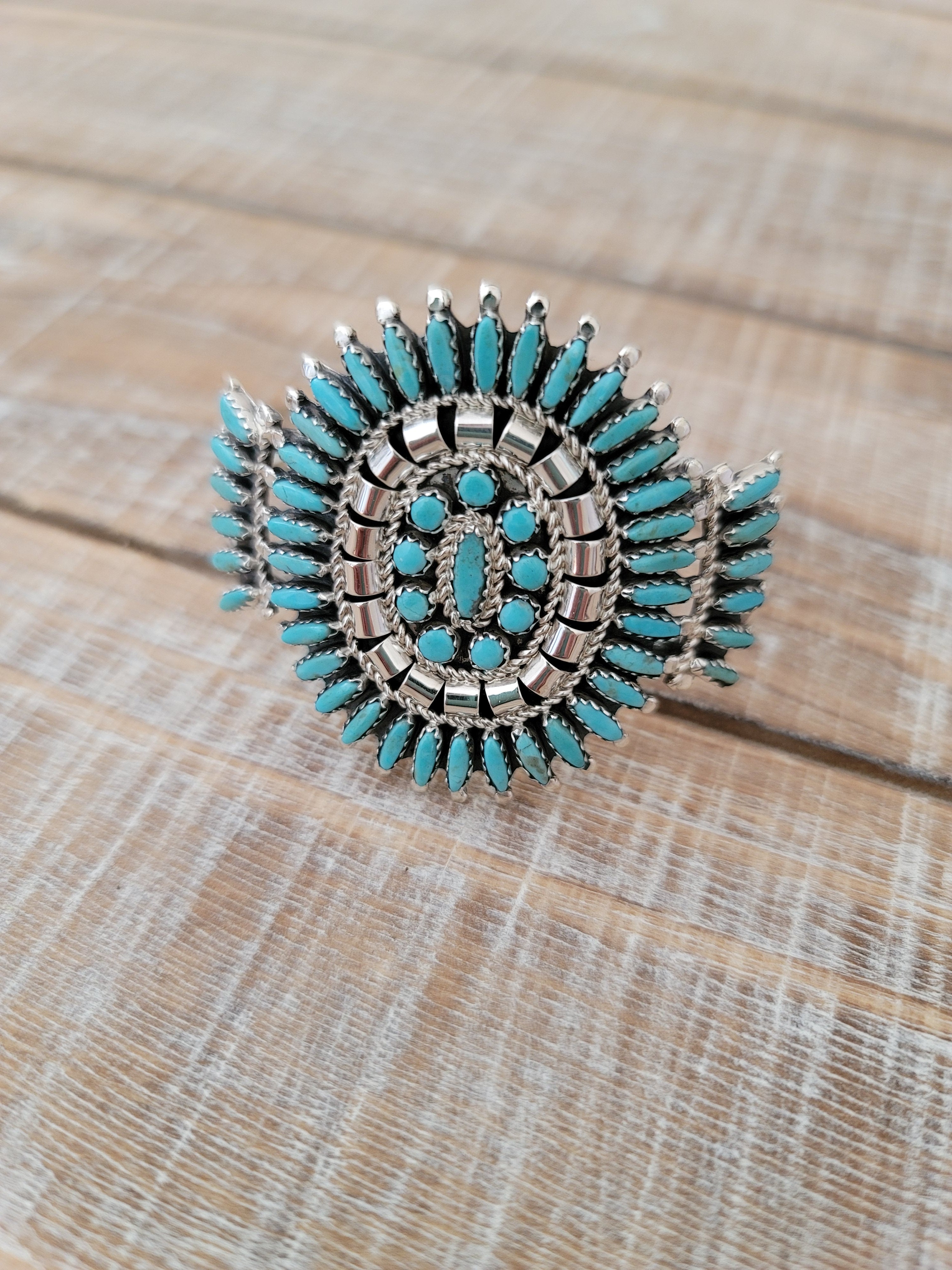 ROSEMARY TOM NEEDLEPOINT CLUSTER CUFF