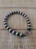 8 MM NAVAJO PEARL BRACELET