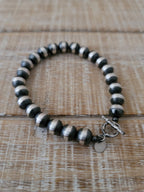 8 MM NAVAJO PEARL BRACELET