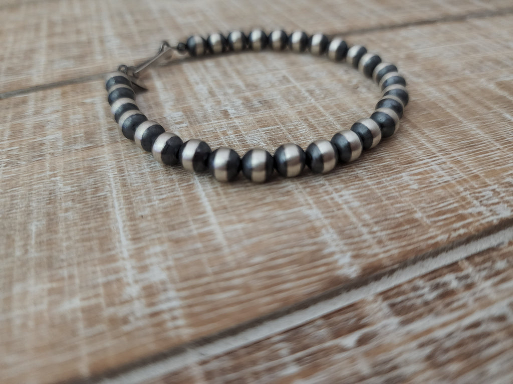 6 MM NAVAJO PEARL BRACELET