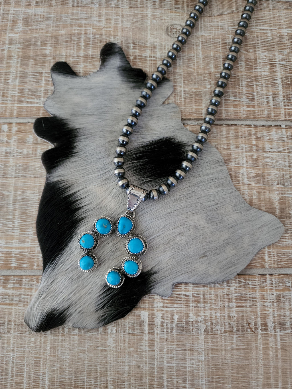 RITA DAWES TURQUOISE NAJA PENDANT