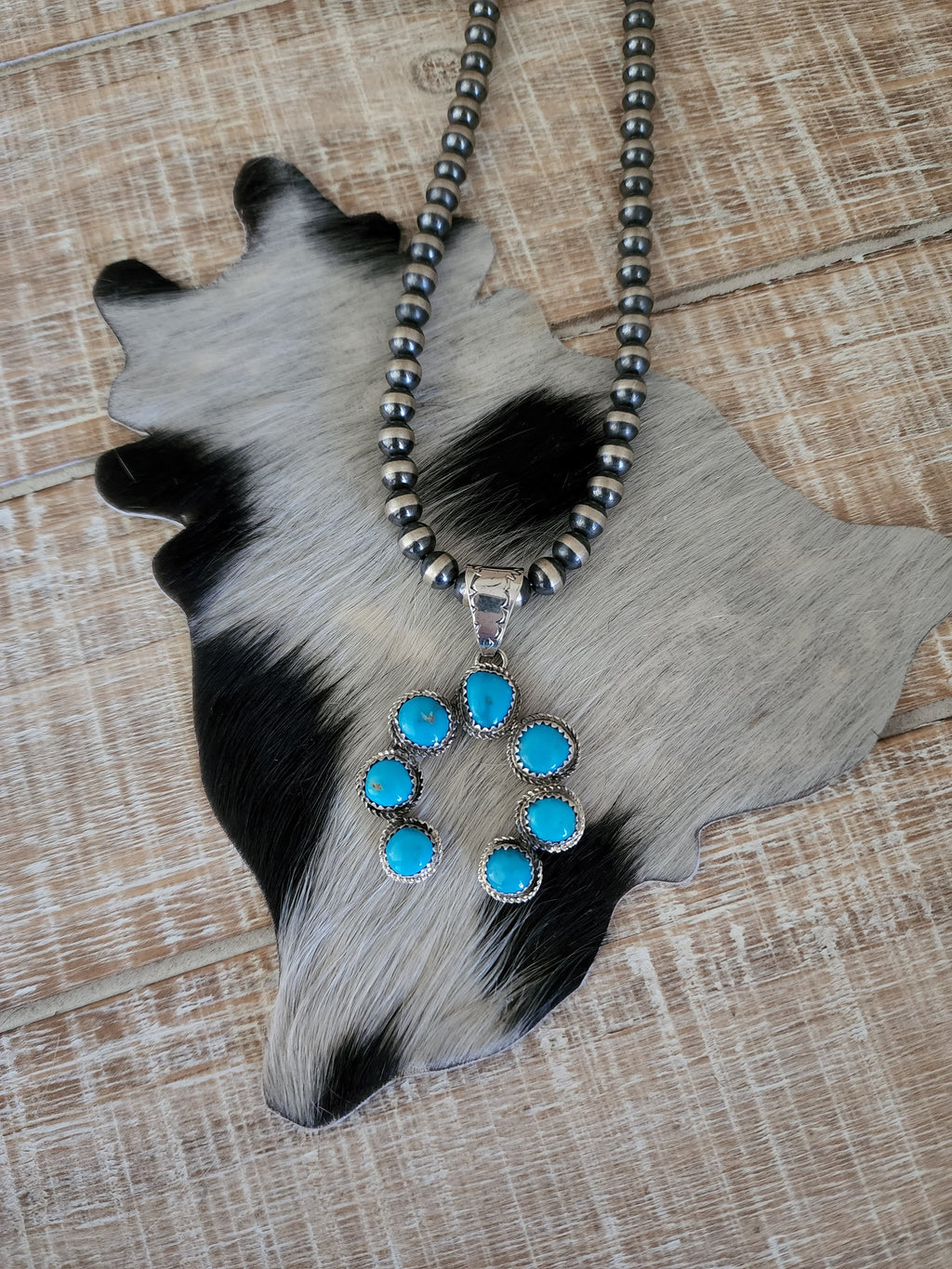RITA DAWES TURQUOISE NAJA PENDANT