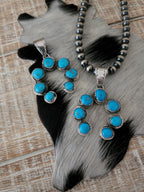 RITA DAWES TURQUOISE NAJA PENDANT