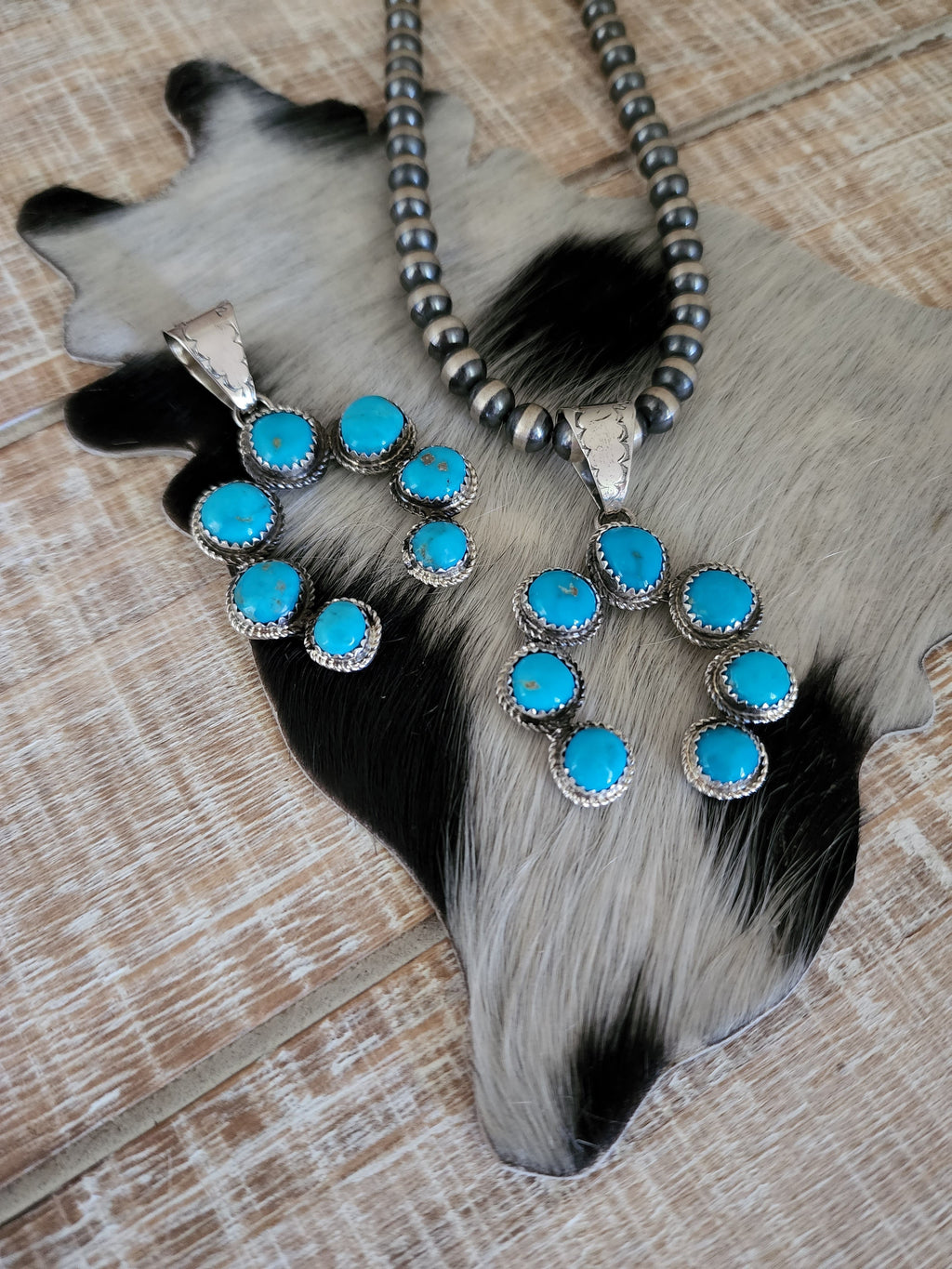 RITA DAWES TURQUOISE NAJA PENDANT