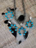RITA DAWES TURQUOISE NAJA PENDANT