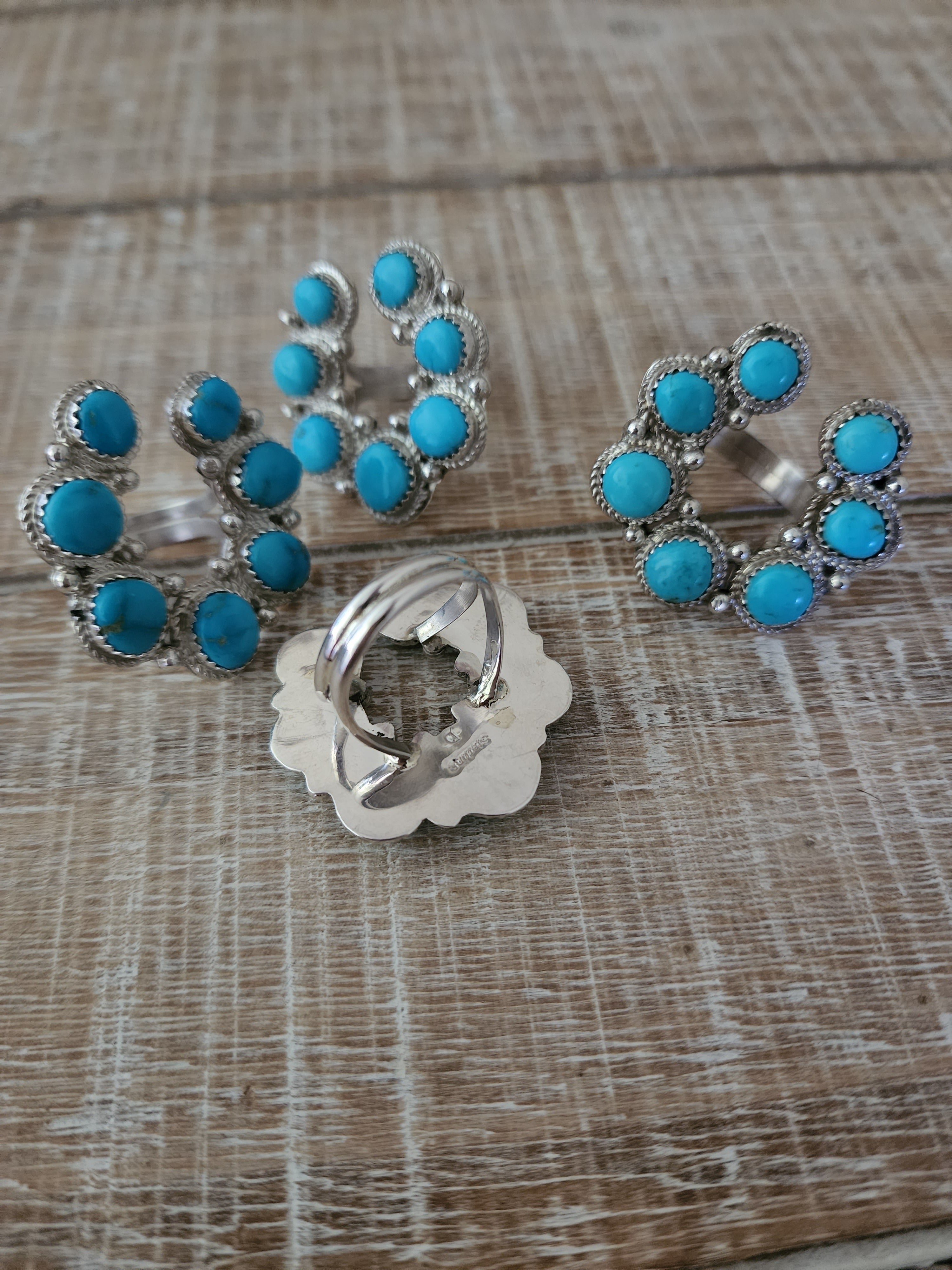 RITA DAWES TURQUOISE NAJA RING