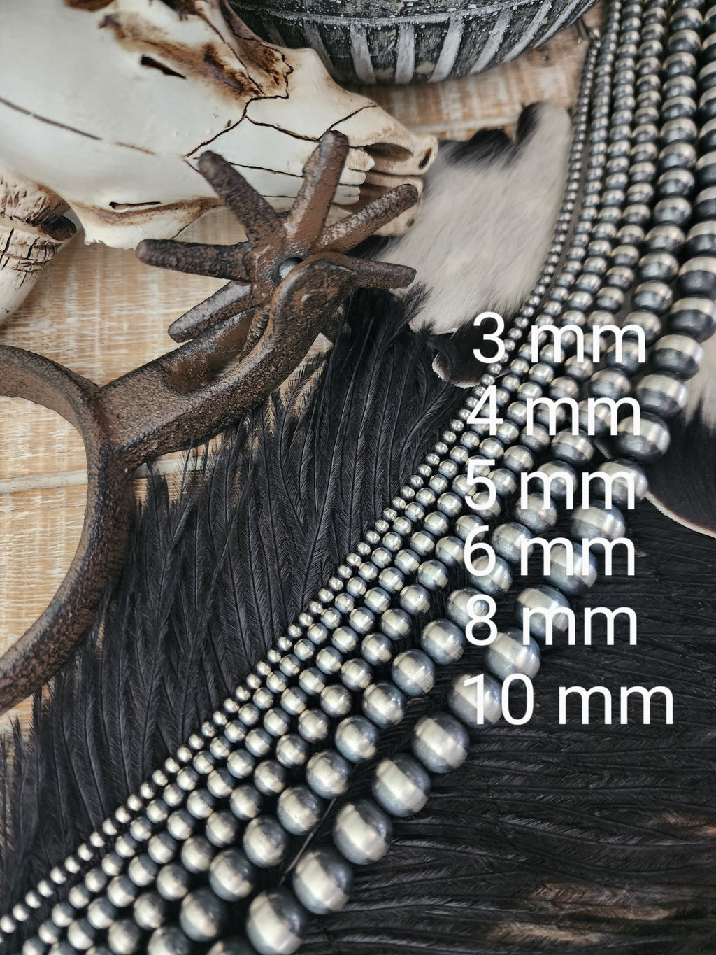 10 MM NAVAJO PEARLS