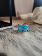 JAMIE JOHNSON TURQUOISE CIGAR BAND