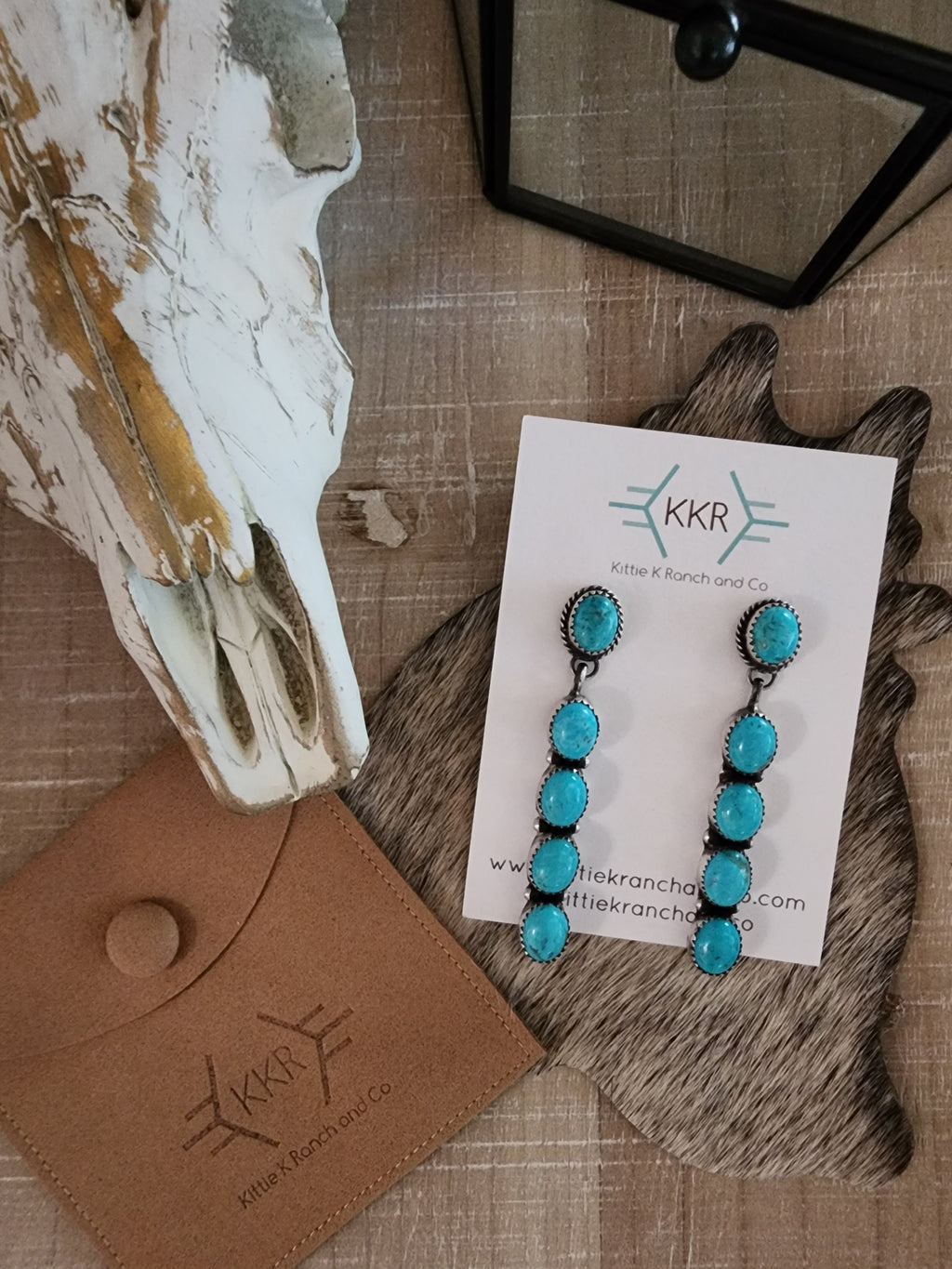 THE FREDA MARTINEZ 5 STONE DANGLE
