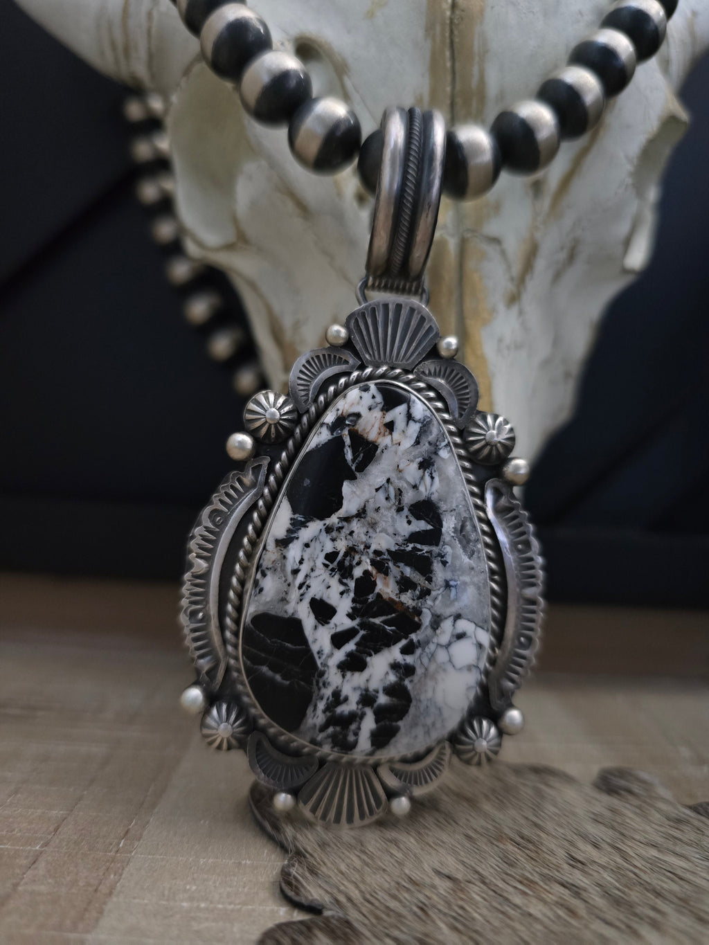 MIKE CALLADITTO WHITE BUFFALO PENDANT
