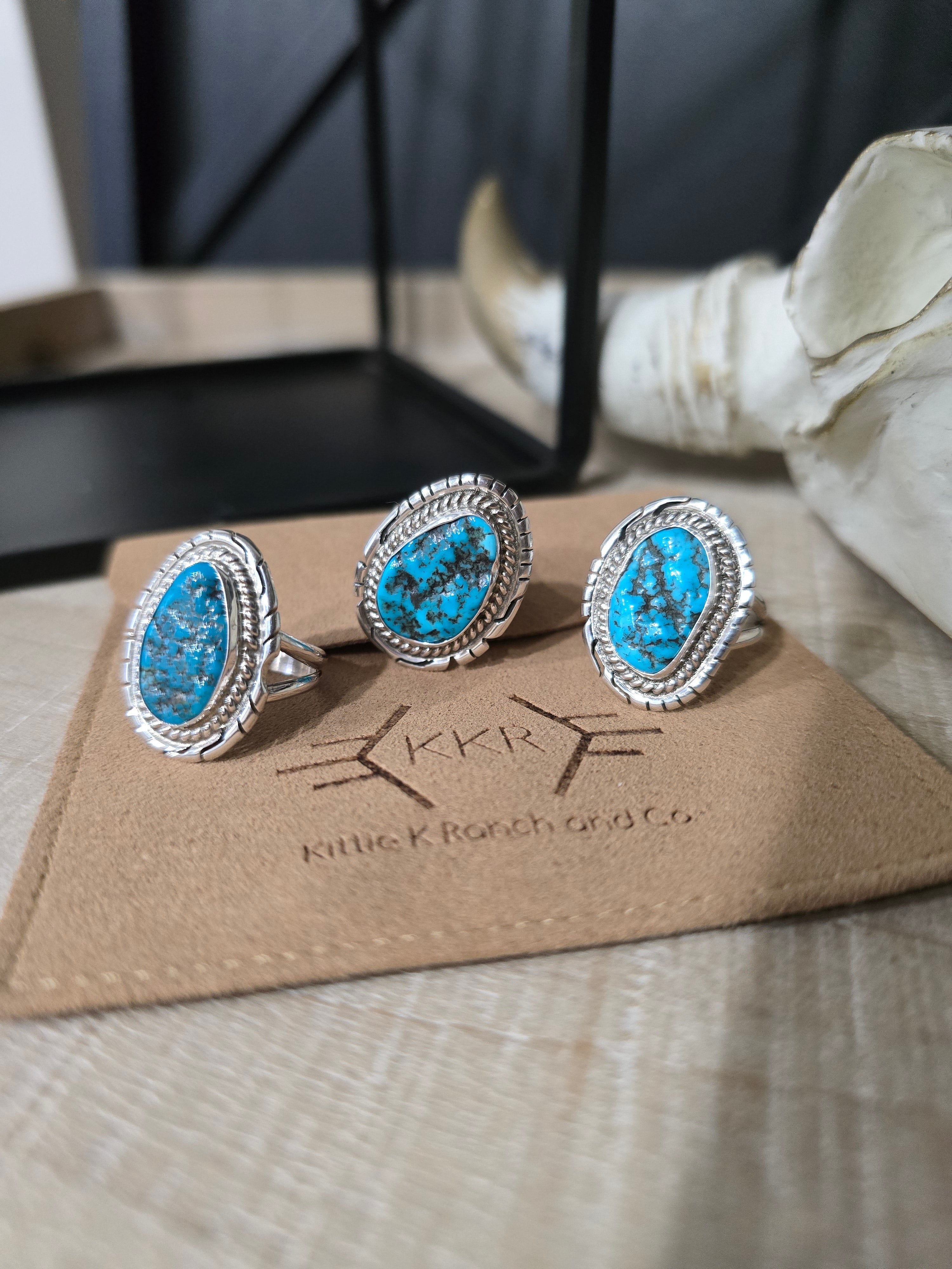 JADERRA FRANK TURQUOISE OVAL RING
