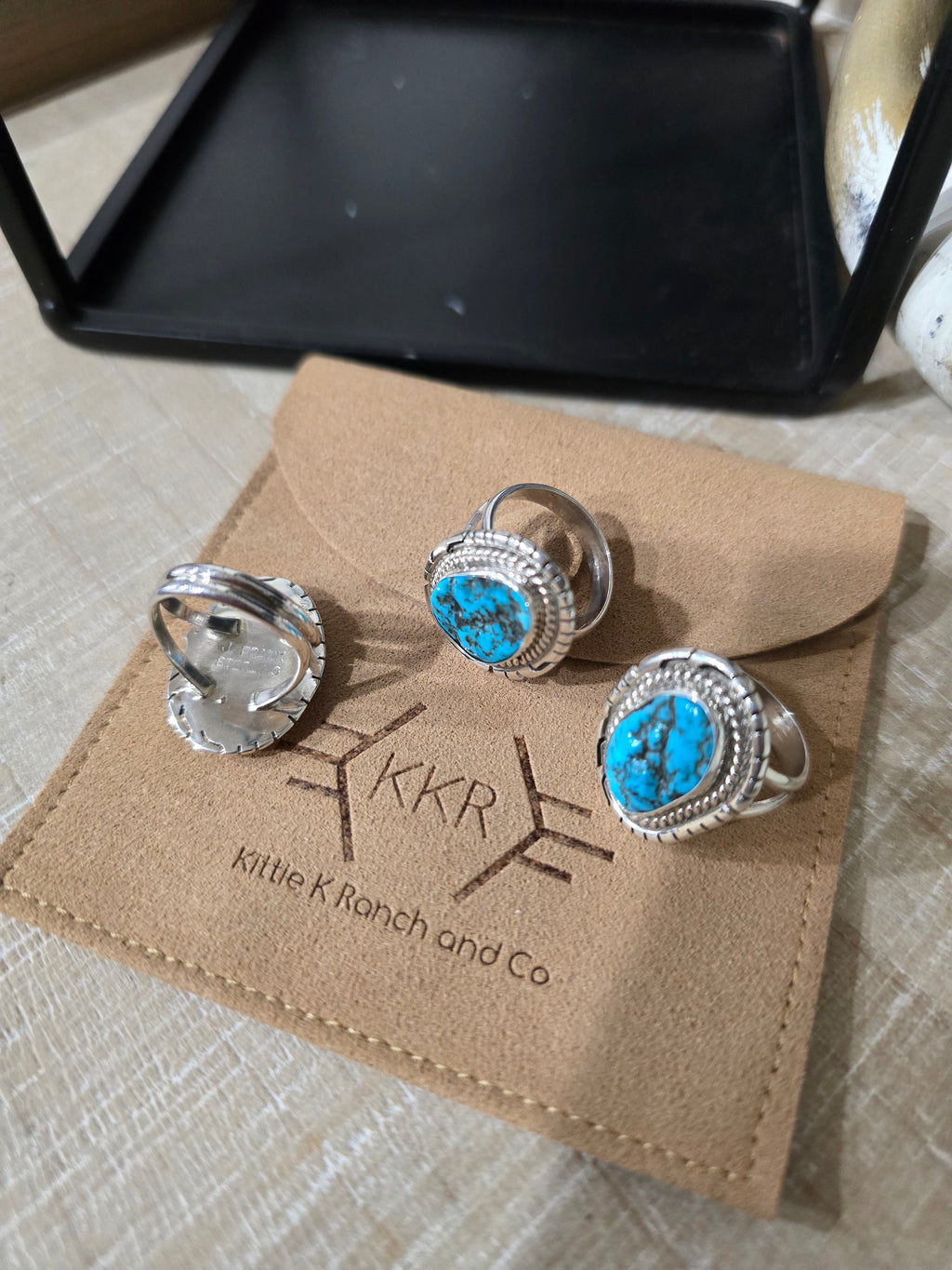 JADERRA FRANK TURQUOISE OVAL RING
