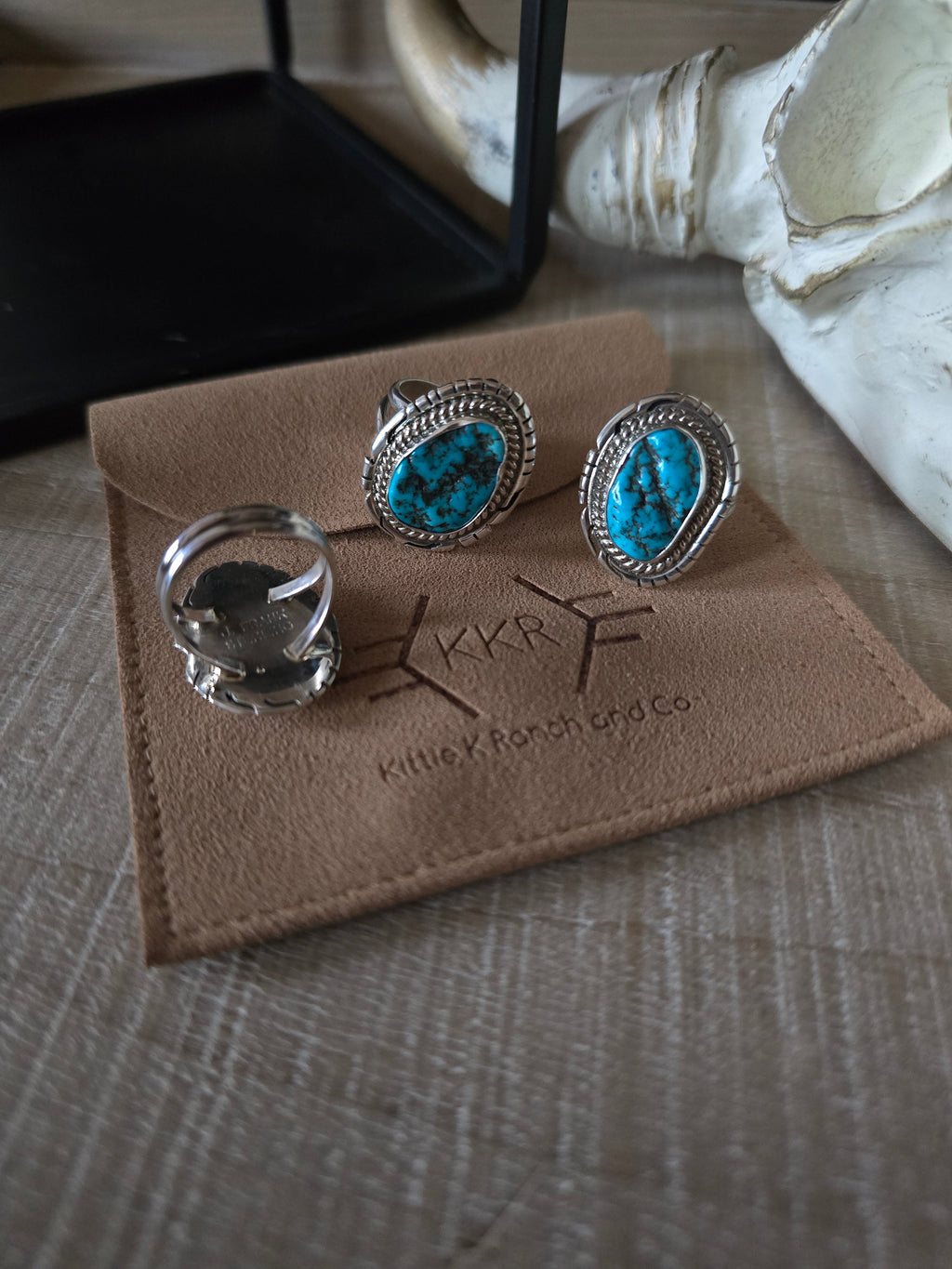JADERRA FRANK TURQUOISE OVAL RING