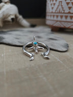 PAULINE NELSON SMALL TURQUOISE NAJA PENDANT