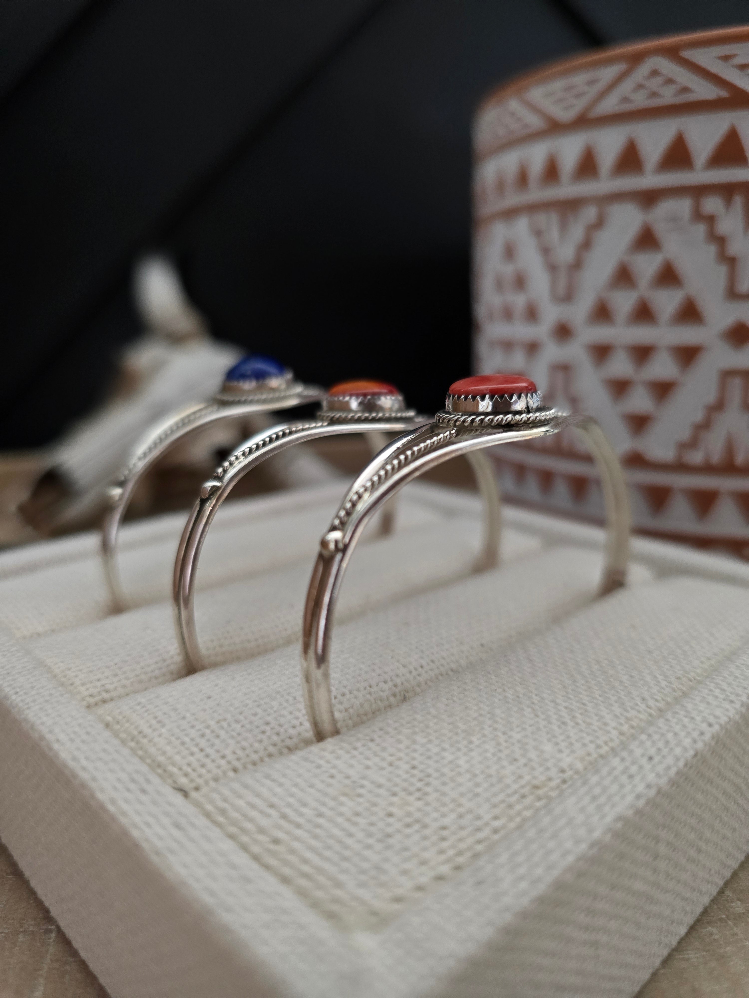 ESTHER WHITE NAVAJO CUFF