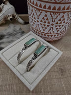 DONOVAN SKEETS NAVAJO TURQUOISE BAR CUFF