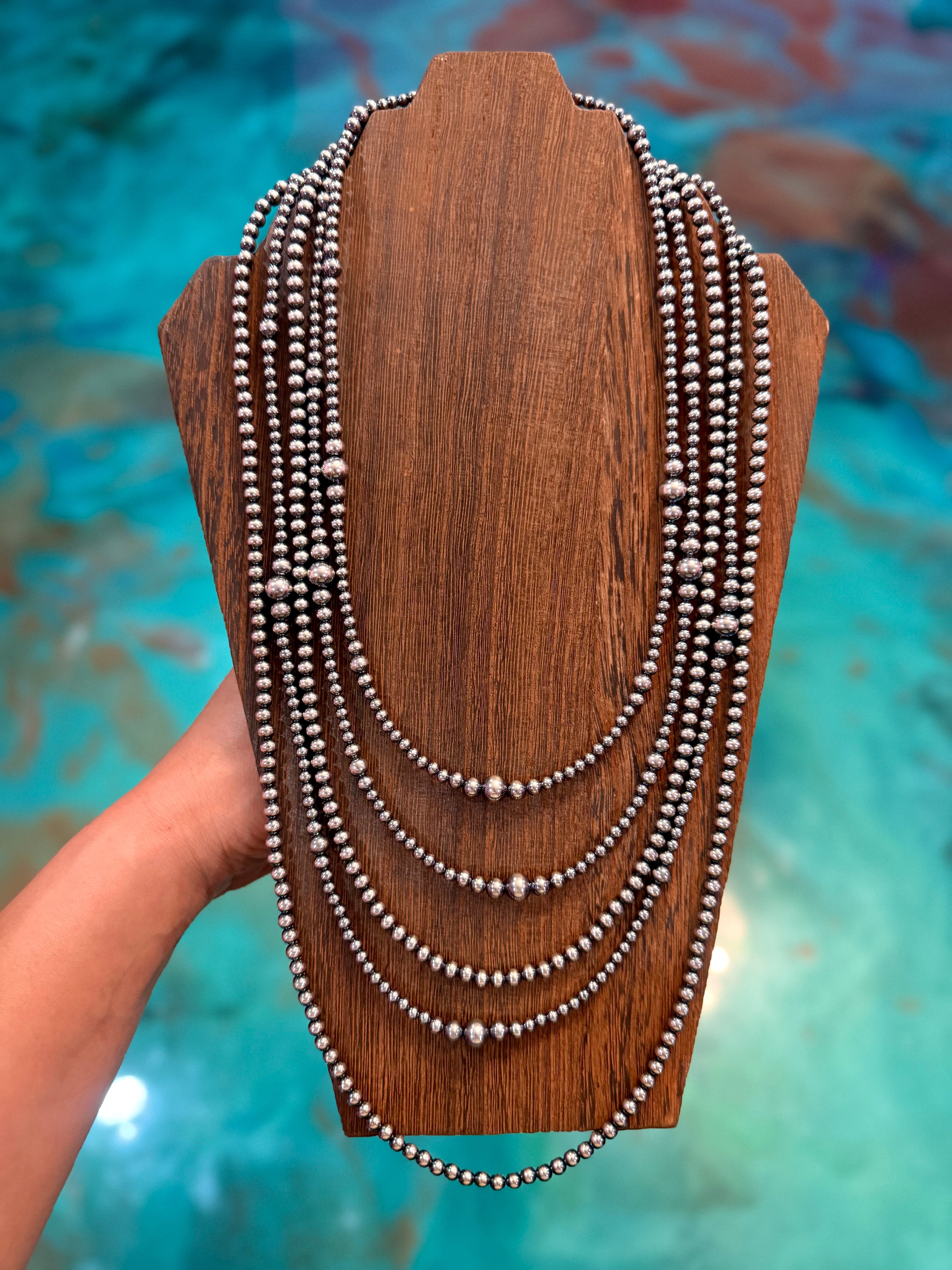 The Ultimate Long Layered Silver Set -- Pick Your Favorite