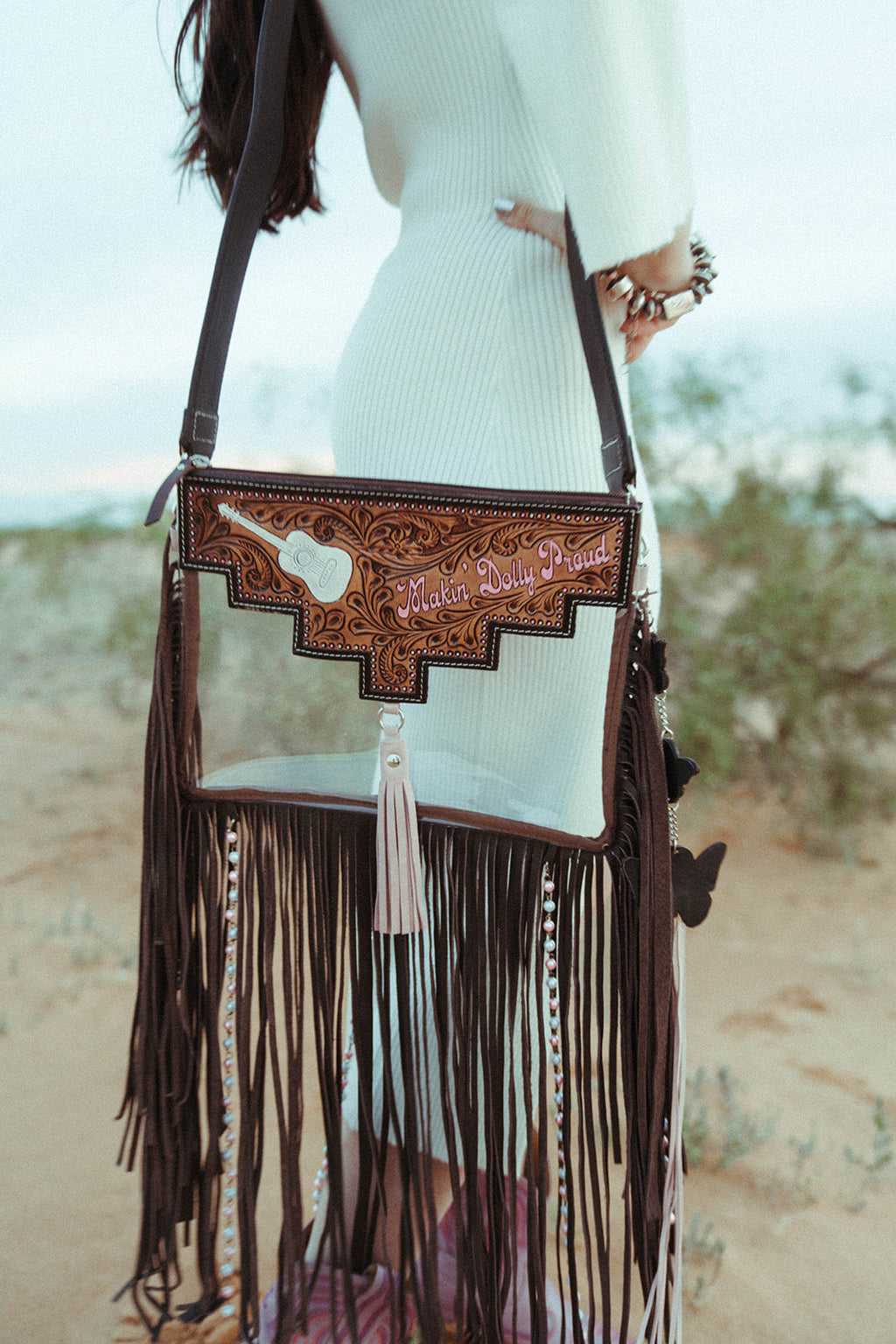 Pre Order Dolly Taught Me Clear Bag a Haute Southern Hyde by Beth Marie Exclusive