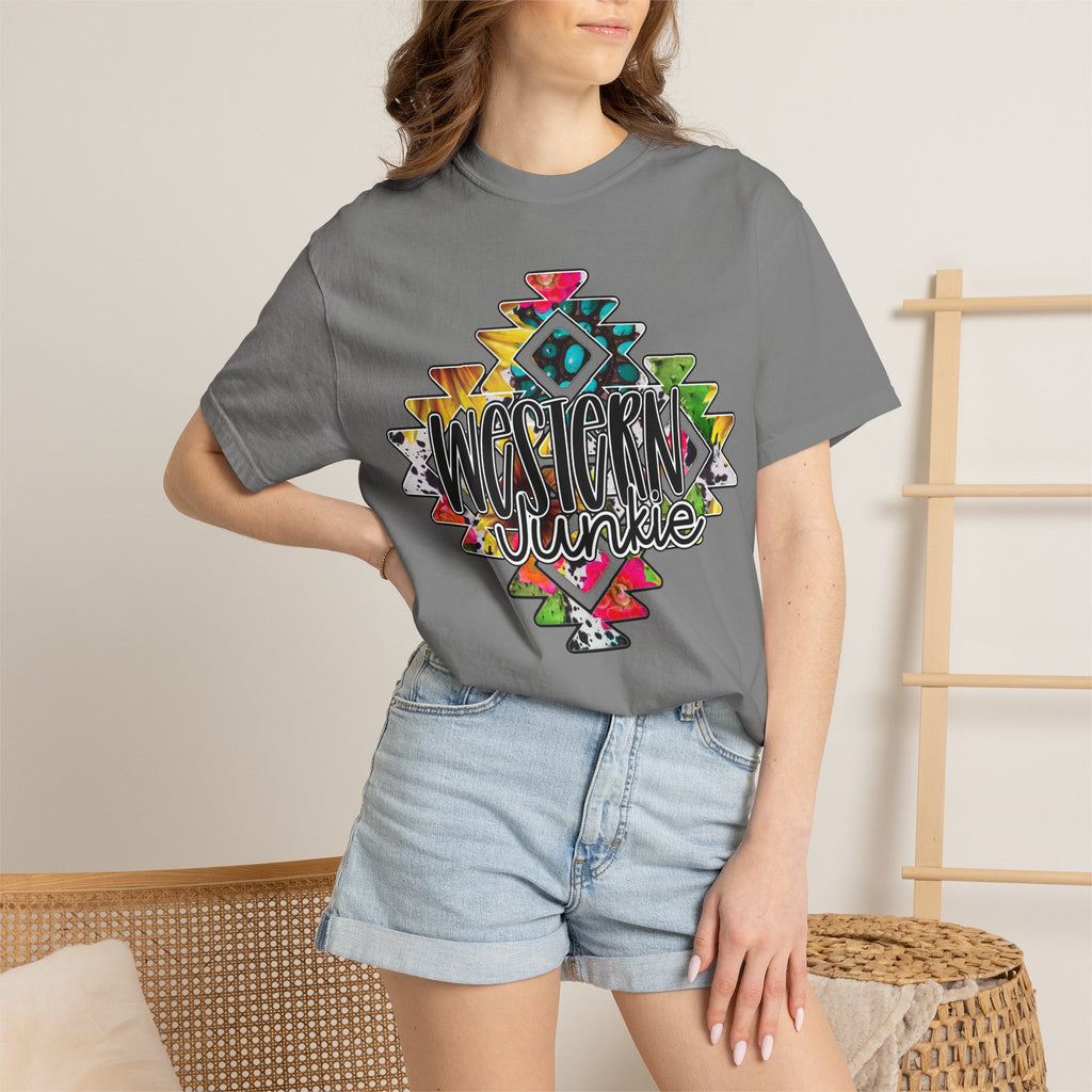 Western Junkie Aztec Graphic Tee