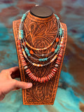 Spiny Oyster, Turquoise & Sterling Silver