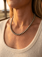 5mm Sterling Pearl Necklace — 16 inch