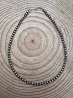 5mm Sterling Pearl Necklace — 16 inch