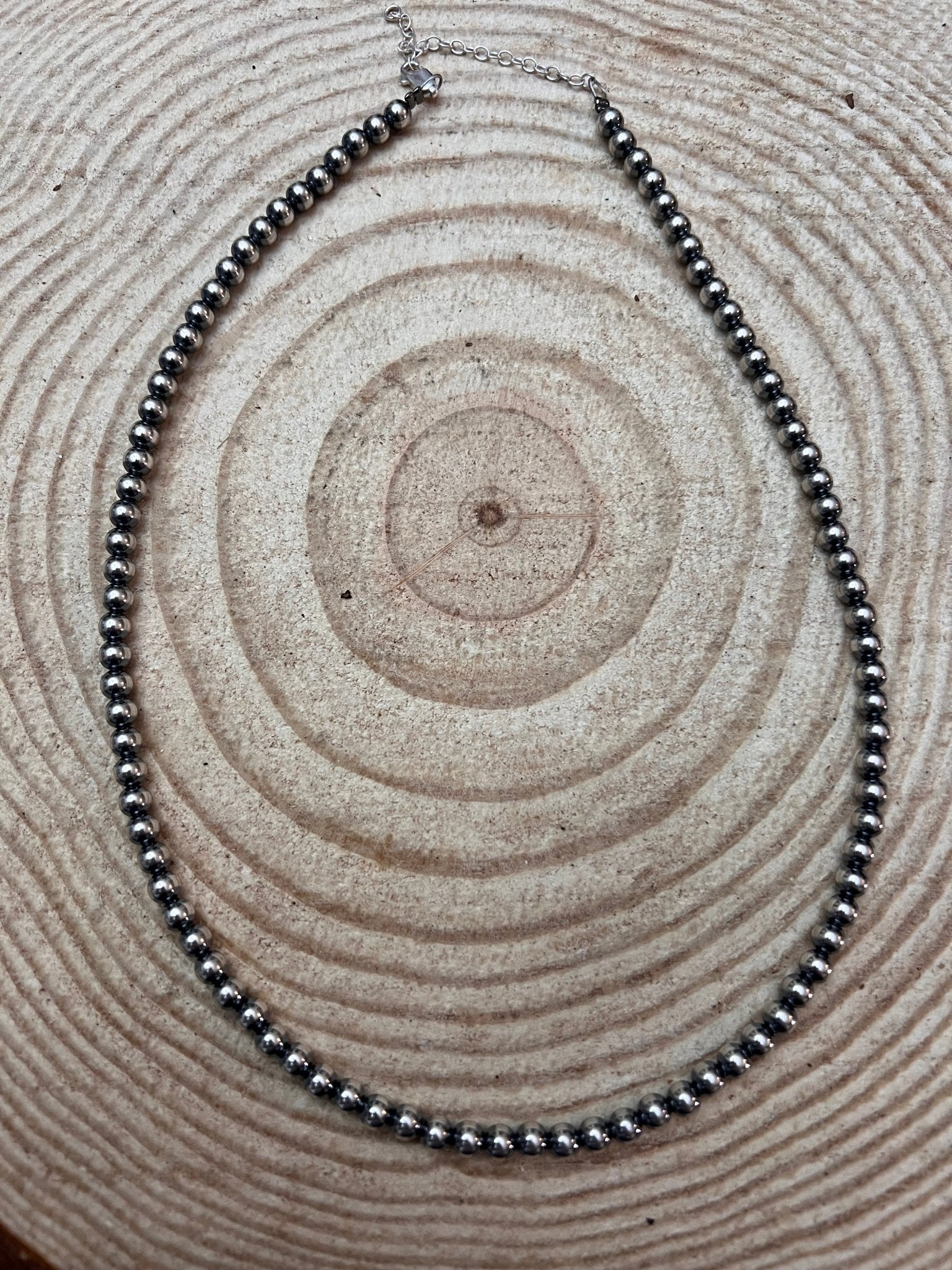 5mm Sterling Pearl Necklace — 18 inch (Made in USA)