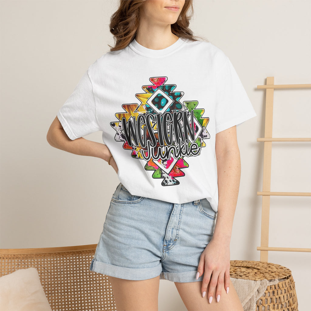 Western Junkie Aztec Graphic Tee
