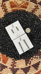 BALL BAR EARRINGS - THIN